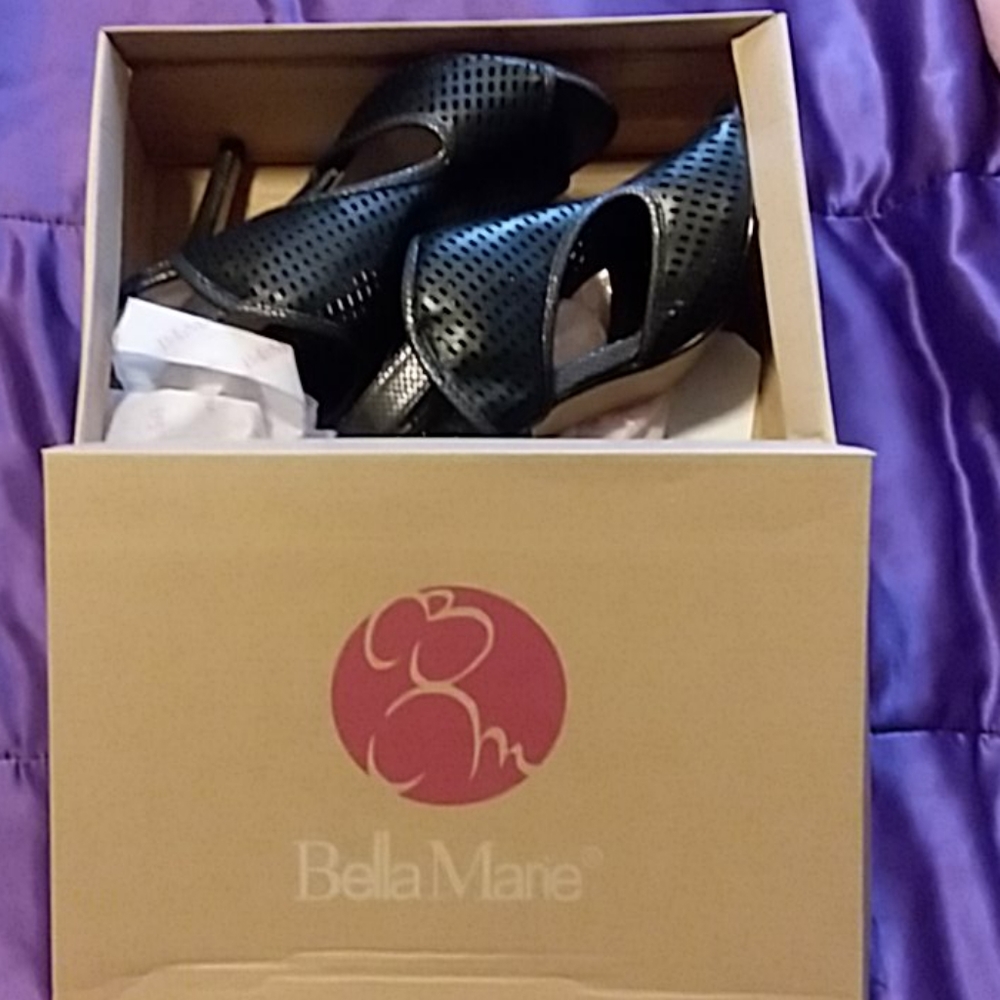 Black Bella Marie Heels